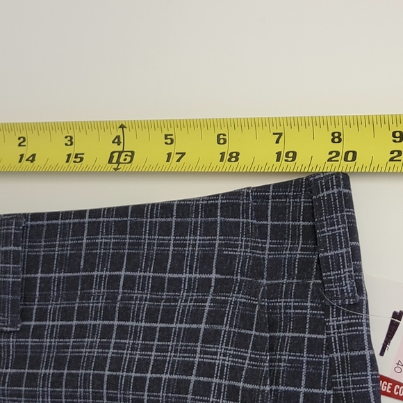 Grand Slam Performance Mens Size 40 Small-Plaid Wicking Stretch 360 Golf Shorts - Picture 11 of 13